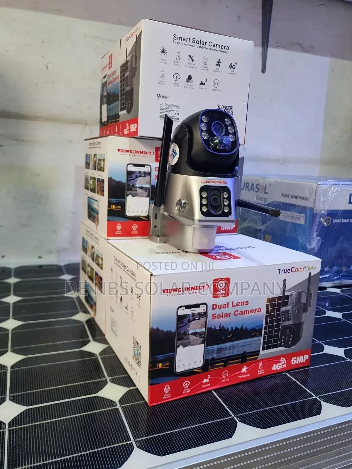 Intelligent V380pro 4g Hd Ultra Solar CCTV Alert Camera