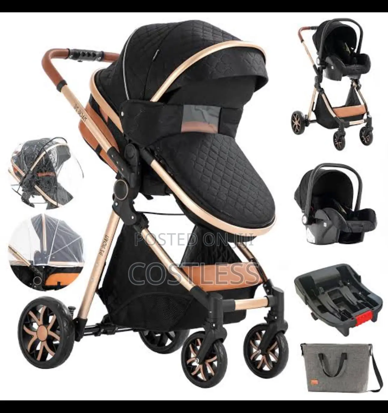 4-1 Baby Stroller for Newborn and Toddler