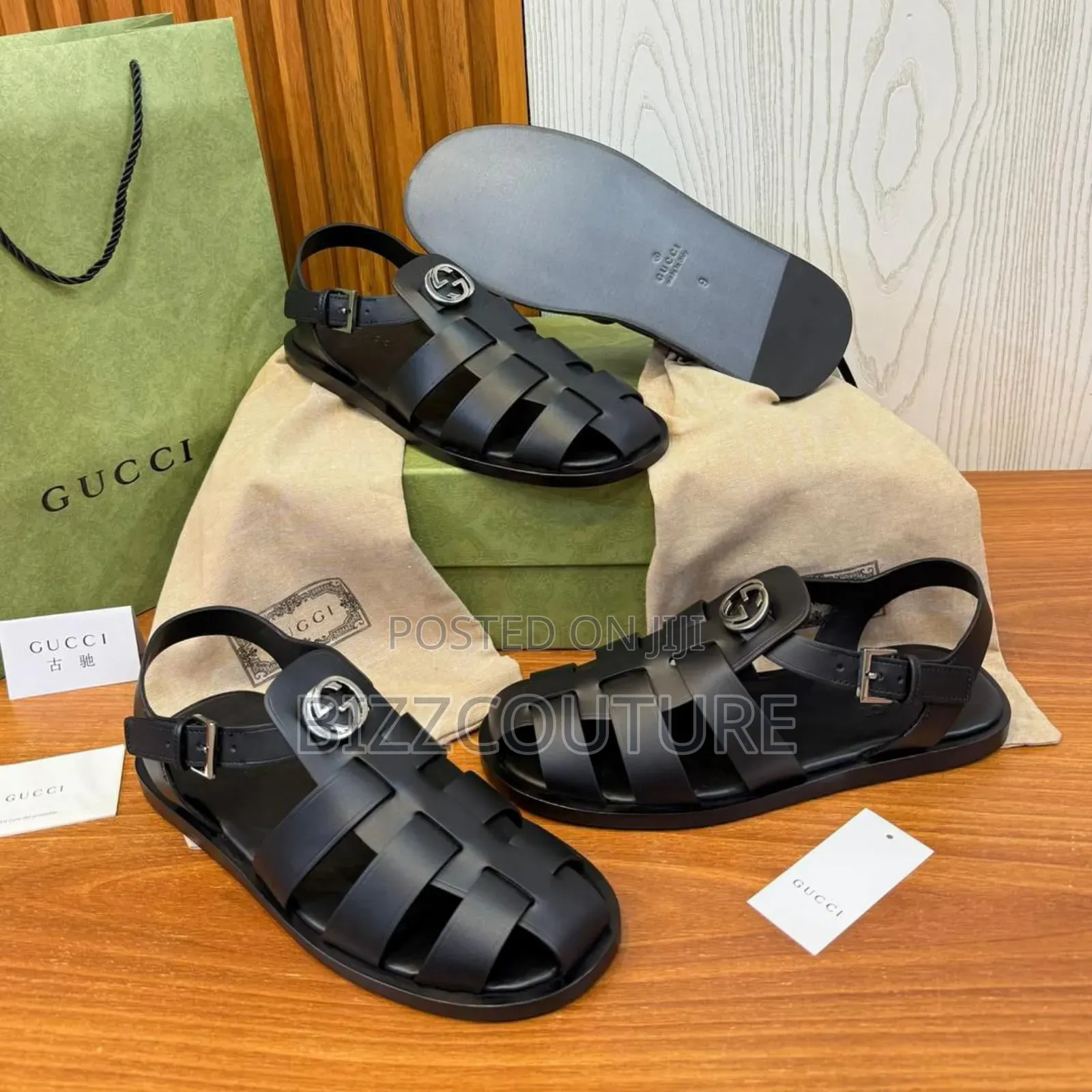 Original Gucci Sandals Available in Store