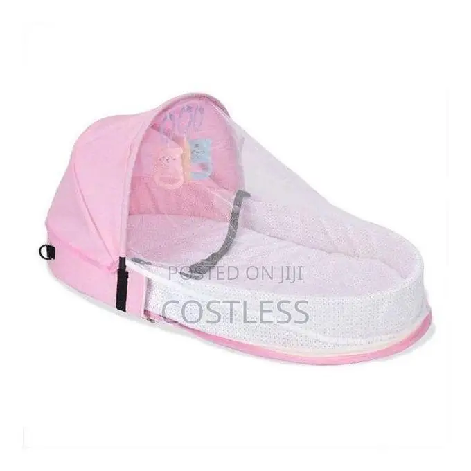 Multi-Function Foldable Baby Crib With Bag.