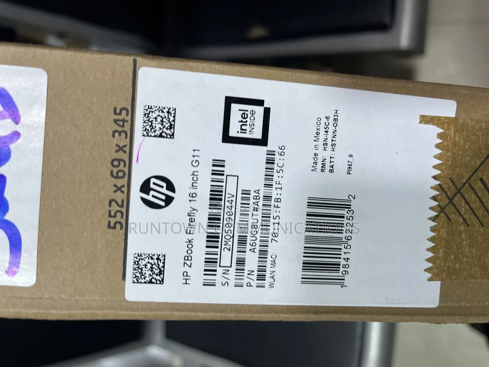 New Laptop HP ZBook Firefly 16 G10 32GB Intel Core Ultra 7 SSD 512GB