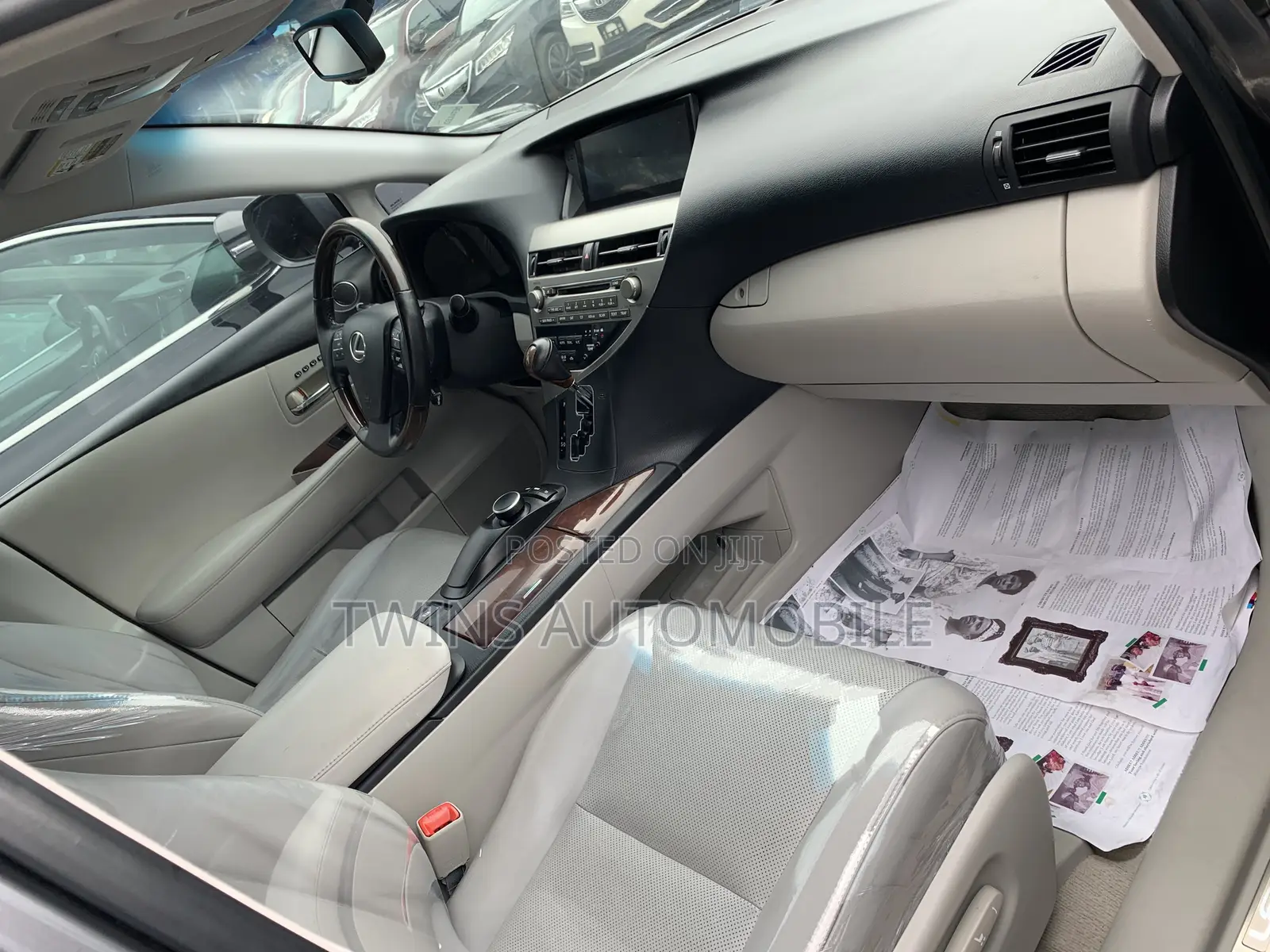 Lexus RX 350 AWD 2012 Gray