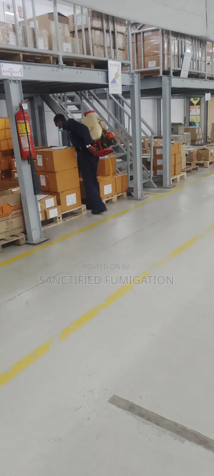 Pharmaceuticals Warehouse Fumigation