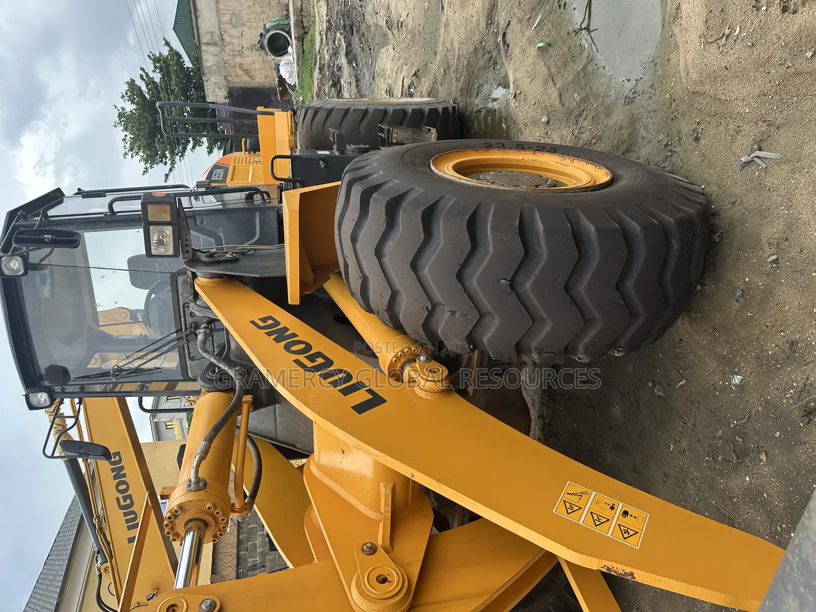 Clean Reliable Foreign Used Liugong 5tons Payloader Zl50cn