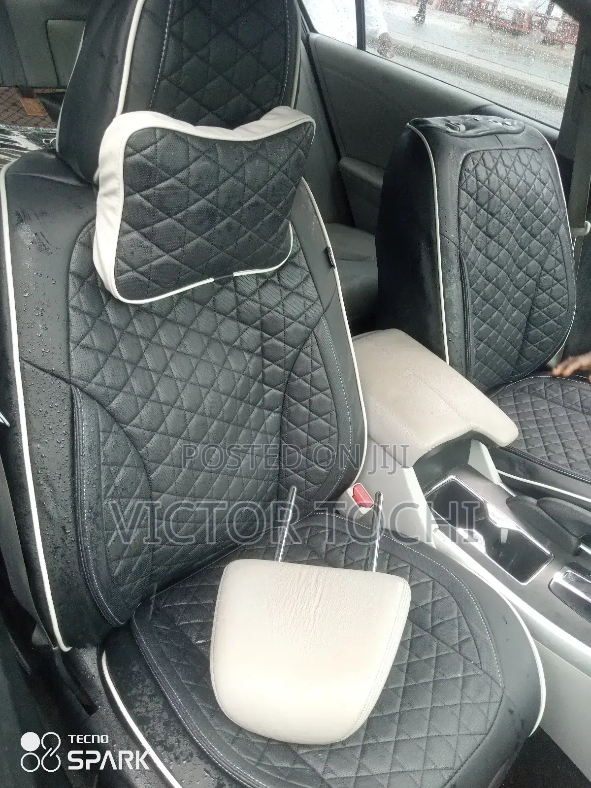 Quality Plain Black Car Seat Cover