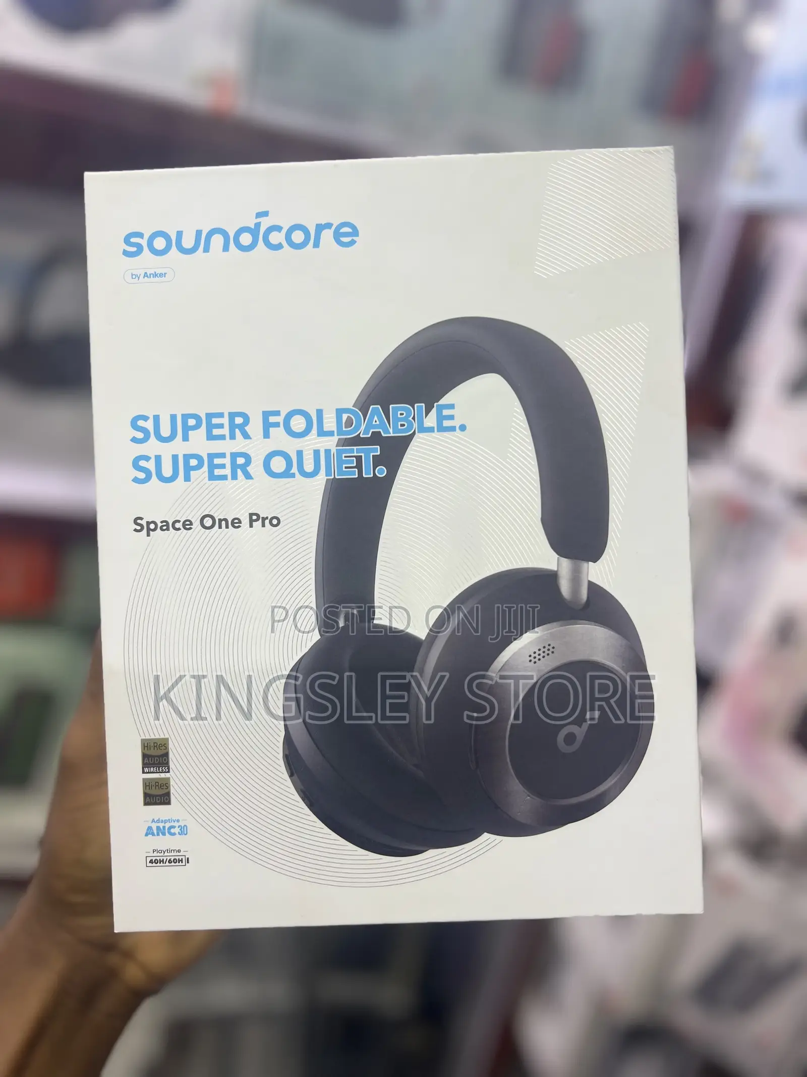 Soundcore Space One Pro by Anker, Super Foldable Super Quiet