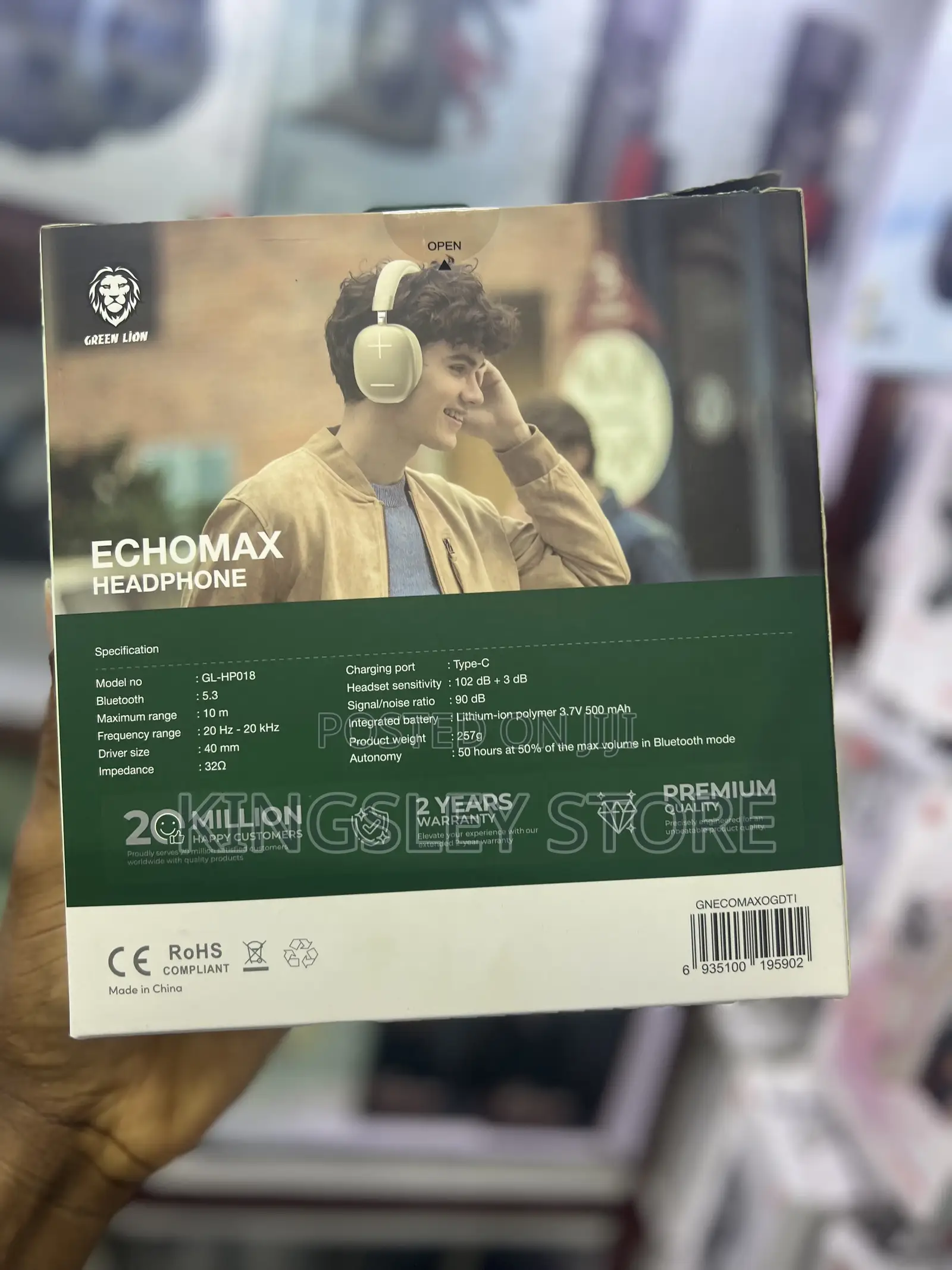 Green Lion Echo Max Headphone