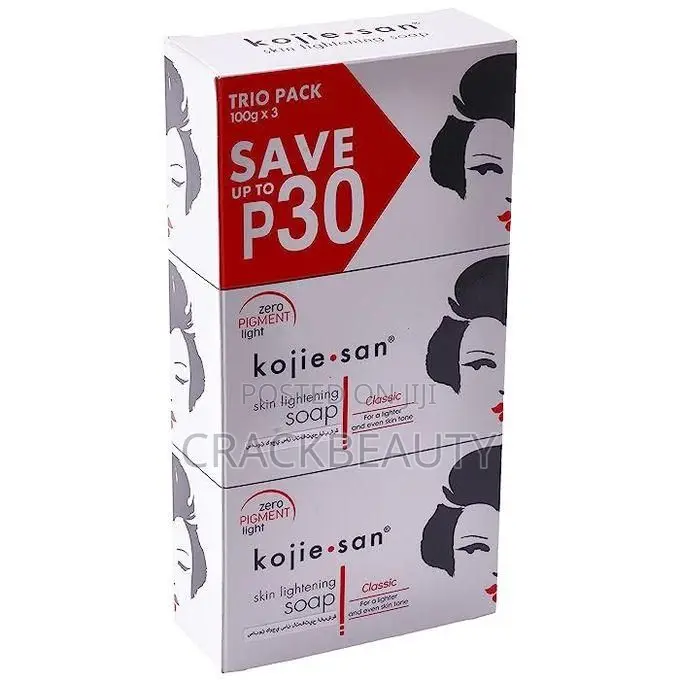 Kojie San Skin Lightening Soap 3 In 1