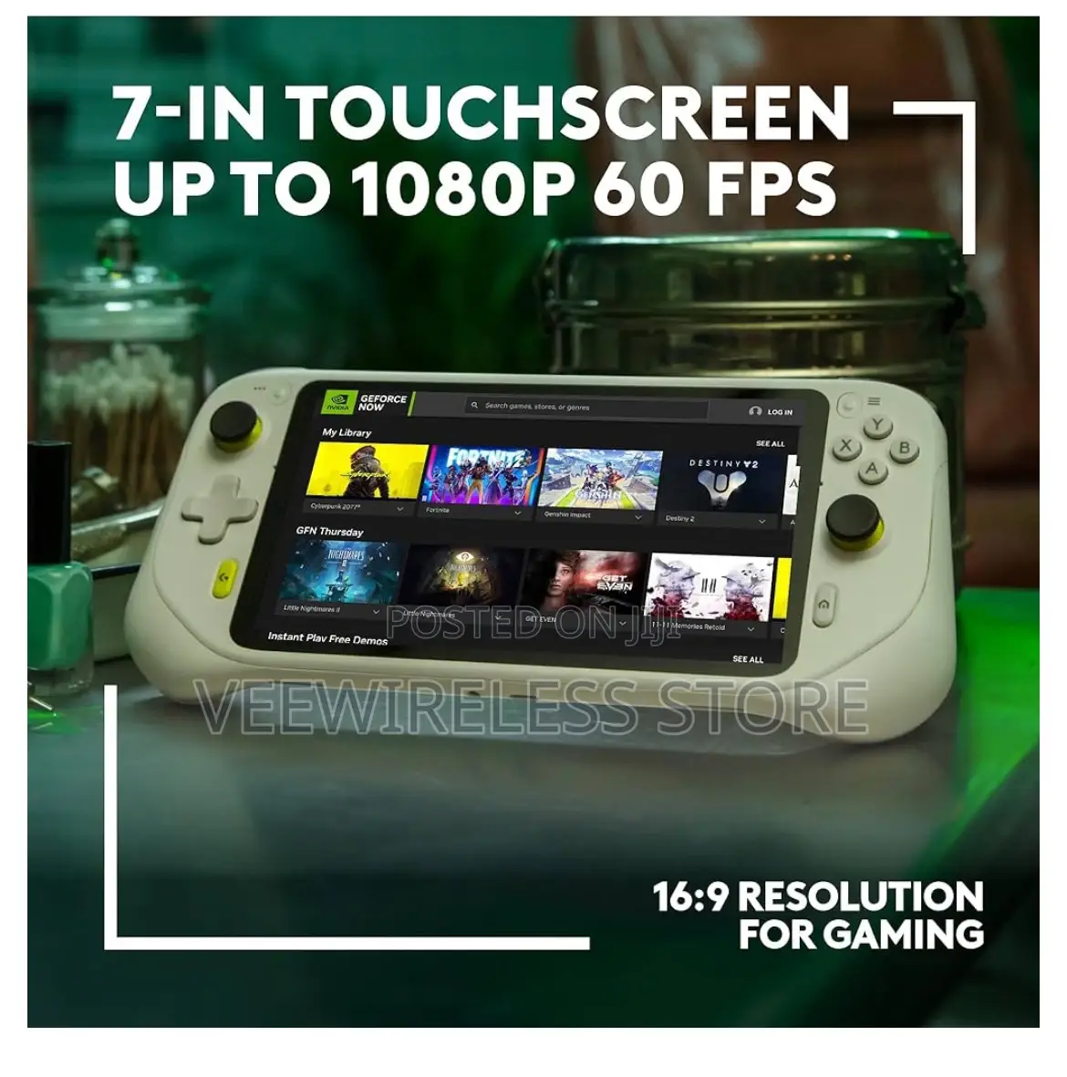 Logitech G Cloud Handheld Portable Gaming Console
