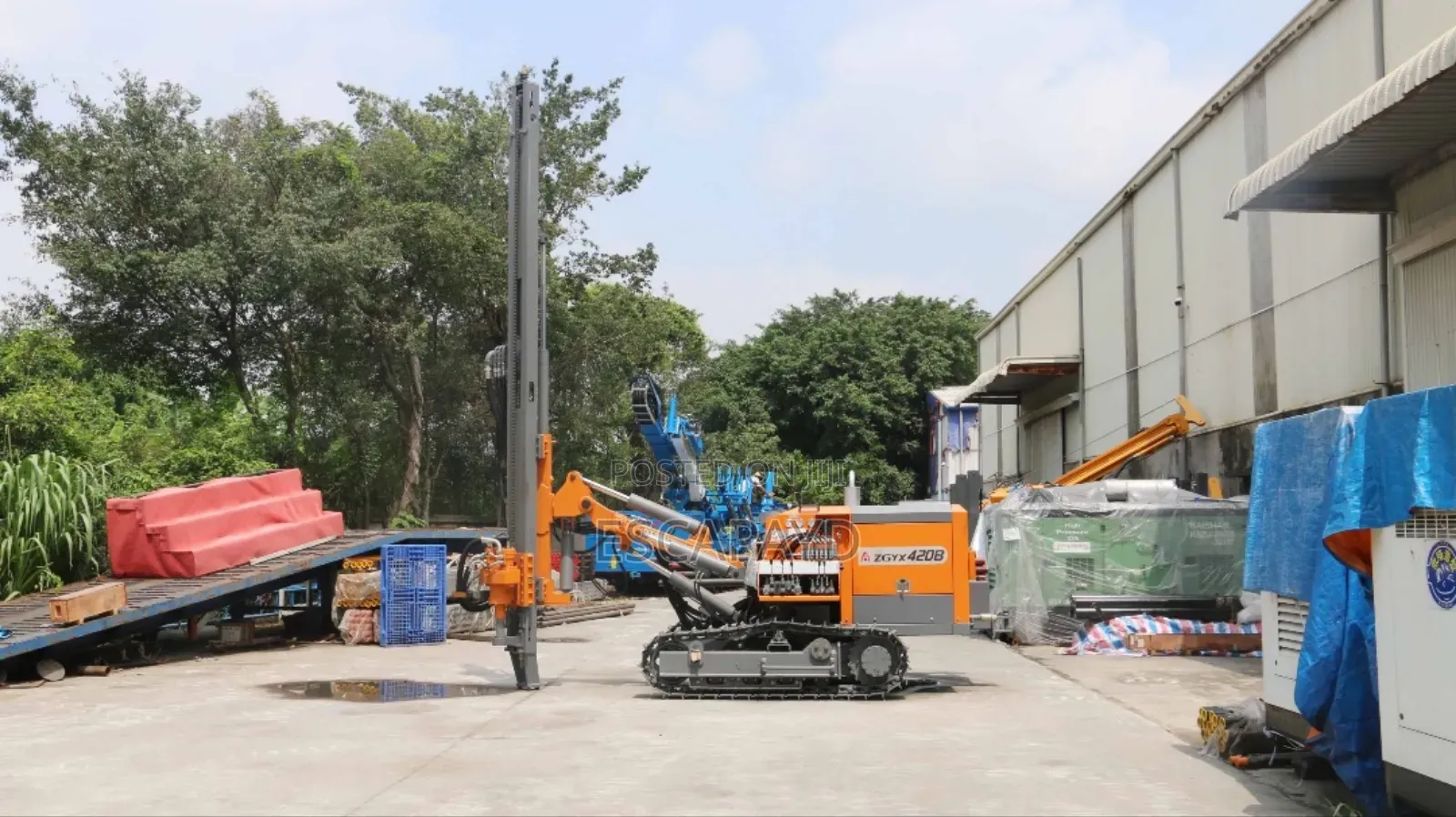 Zgyx420b Wagon Drill - Heavy-Duty Hydraulic Rock Driller