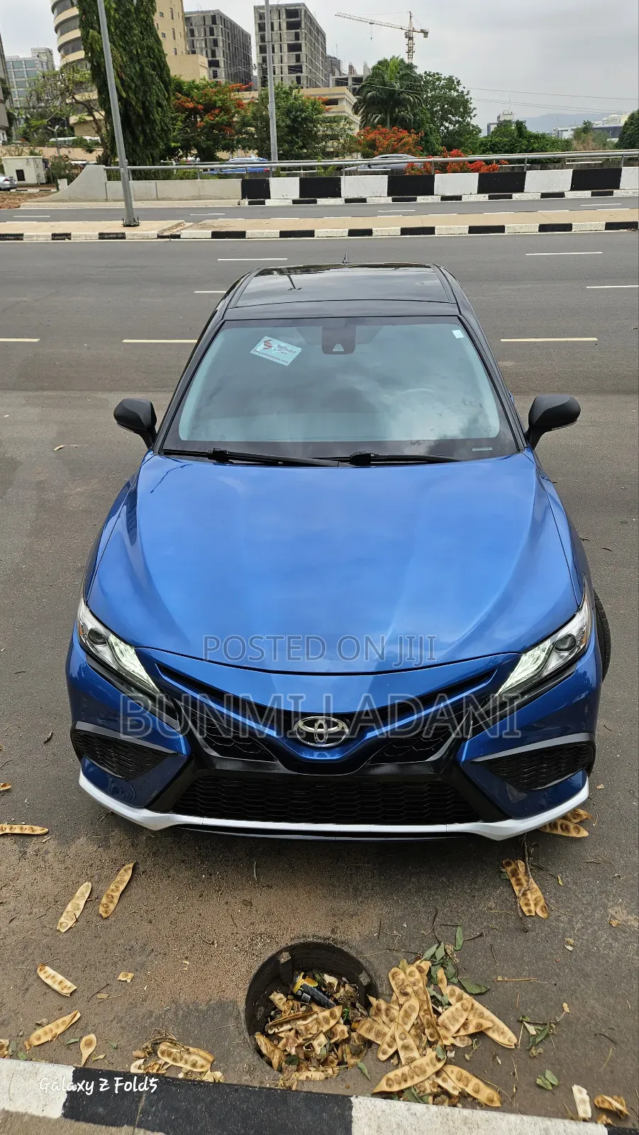Toyota Camry XSE (2.5L 4cyl 8A) 2019 Blue