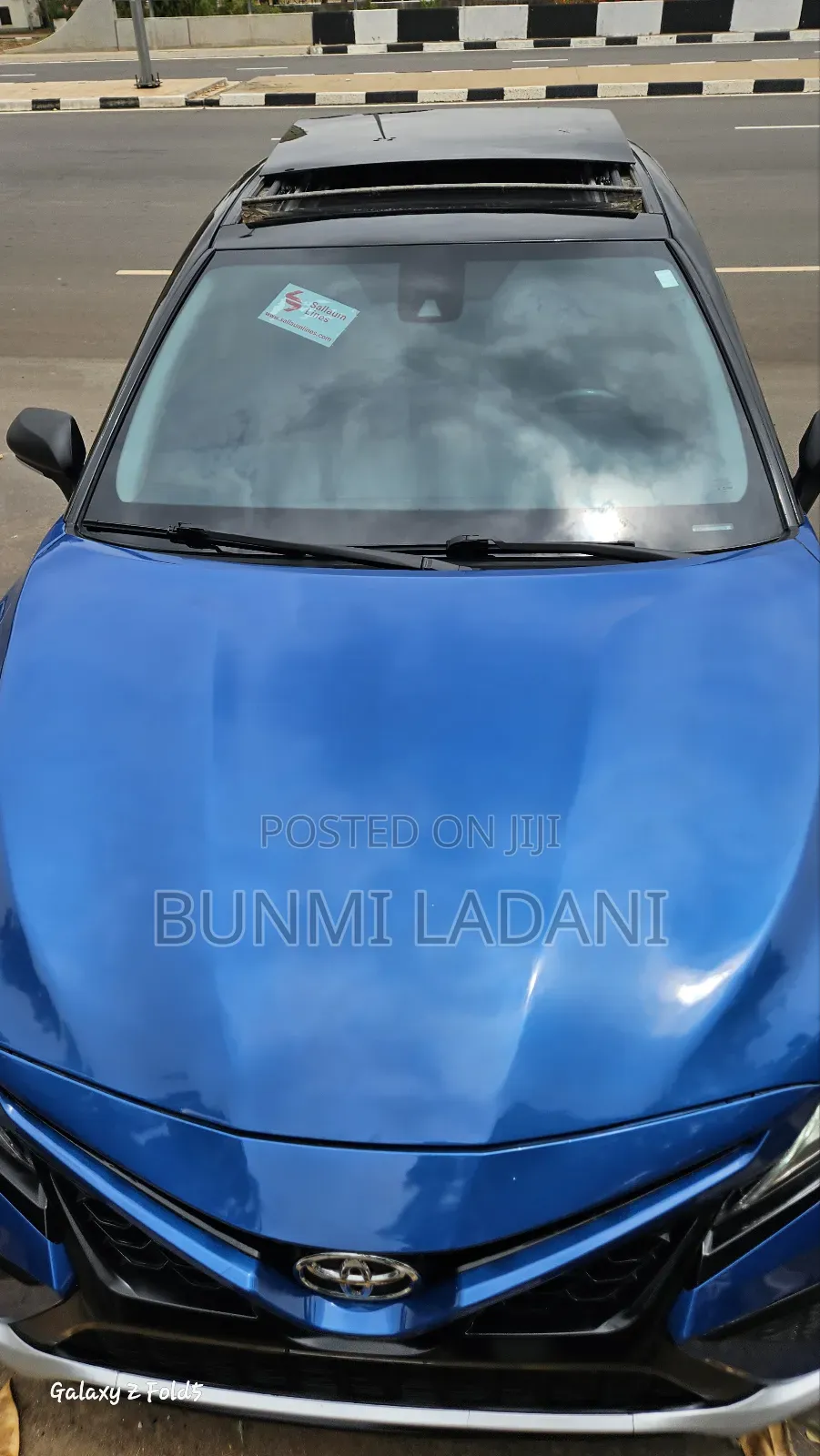 Toyota Camry XSE (2.5L 4cyl 8A) 2019 Blue