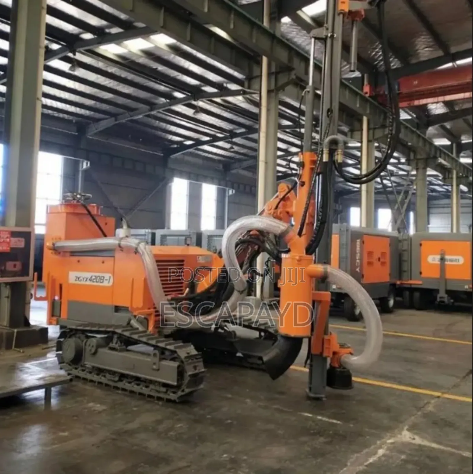 Zgyx420b-1 Wagon Drill – Hydraulic Rig With Dust Control