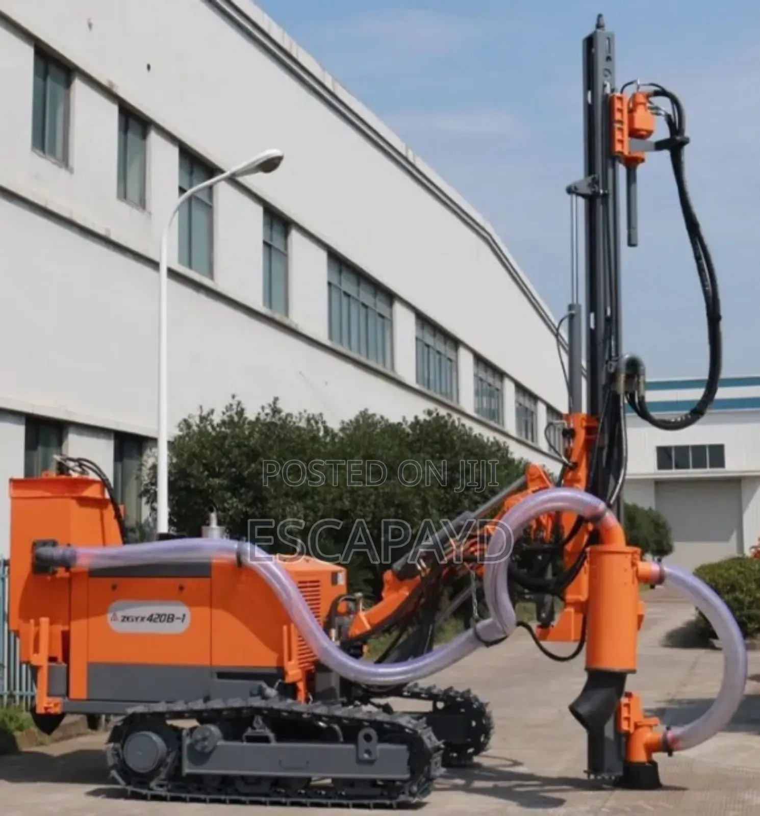Zgyx420b-1 Wagon Drill – Hydraulic Rig With Dust Control