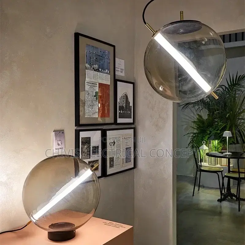 Creative Pendant Lights Glass Bubble Ball Nordic Chandelier
