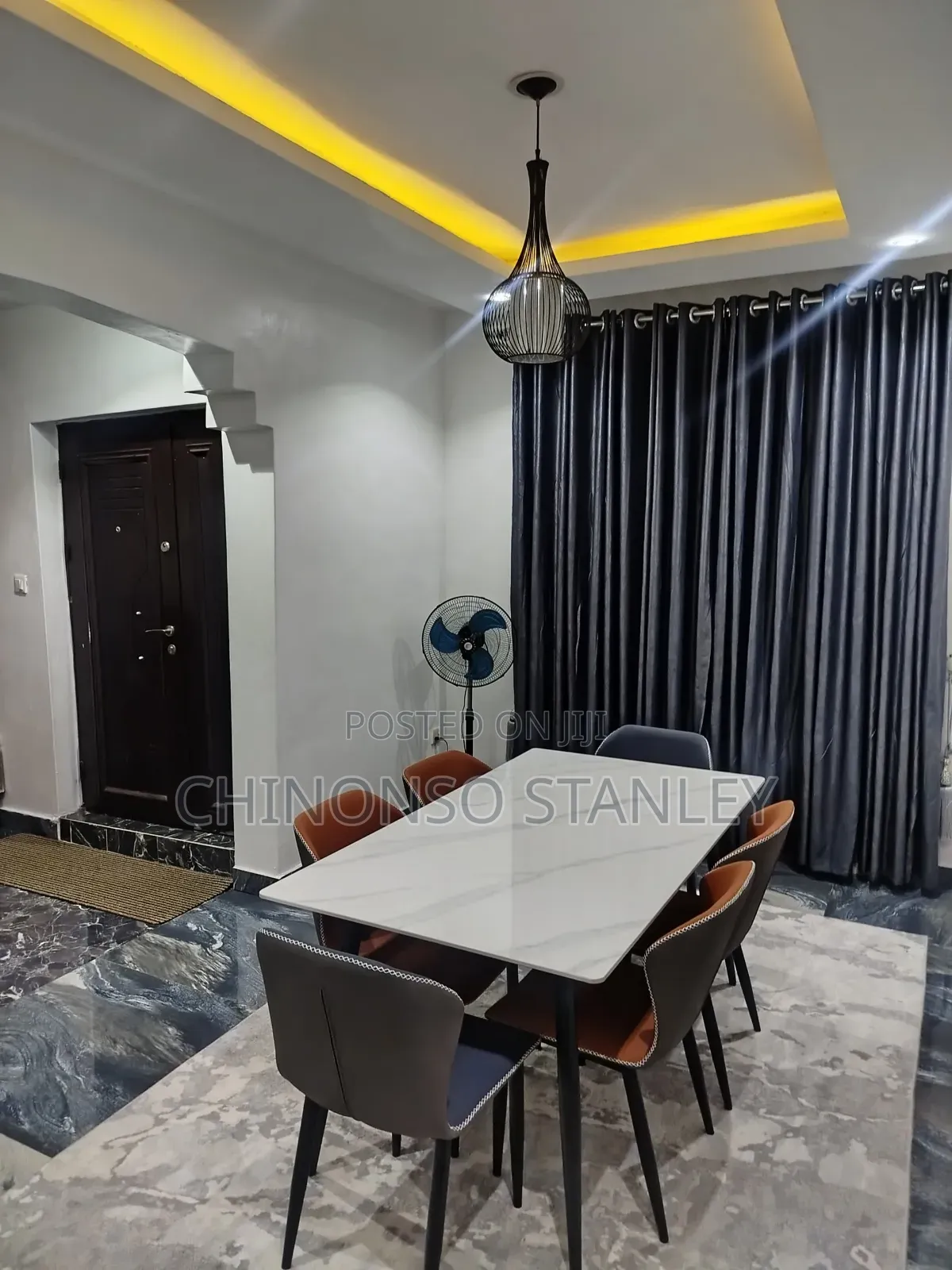 Marble Dining Set by 6 Seater