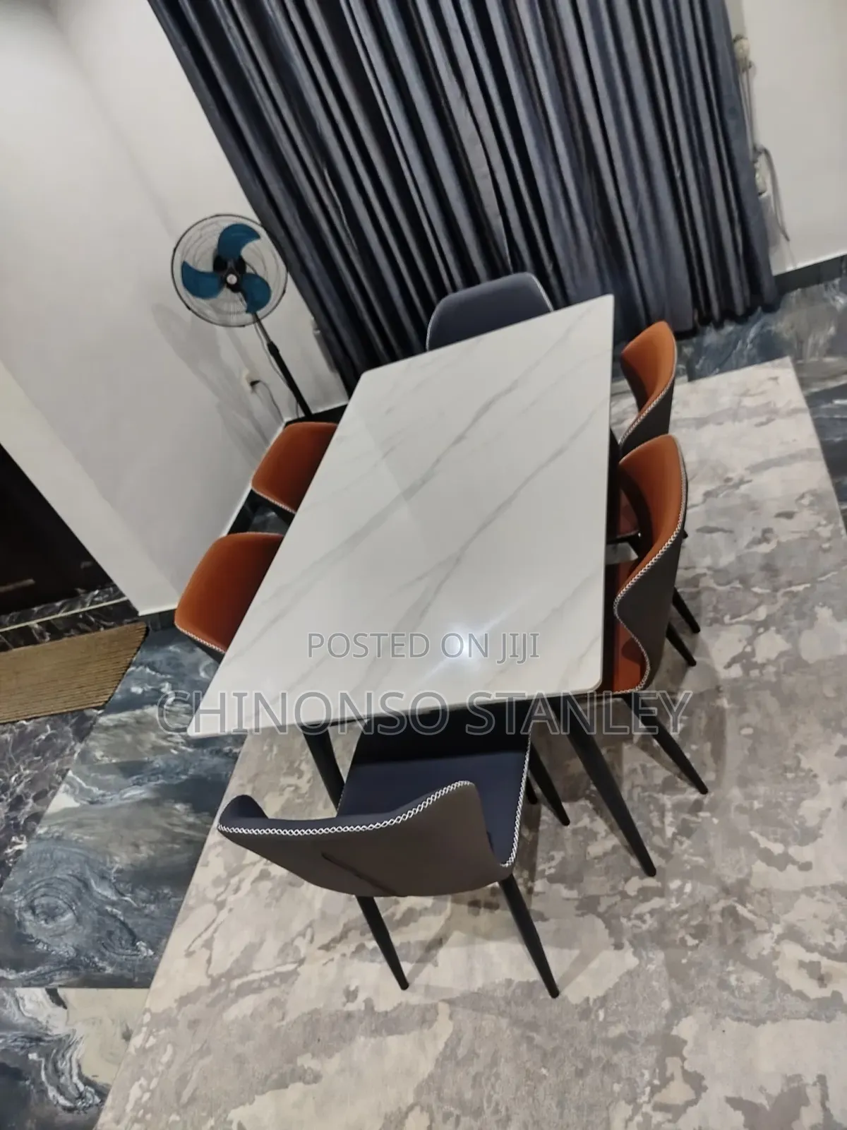 Marble Dining Set by 6 Seater