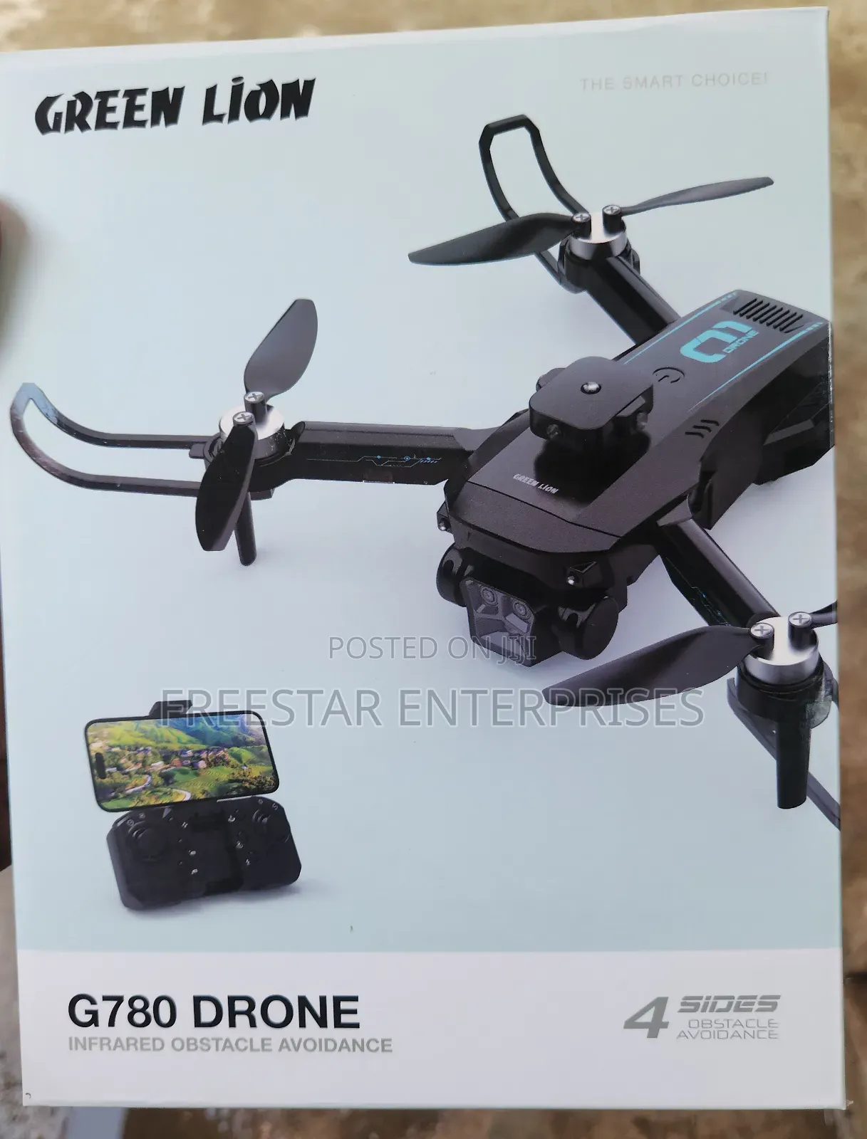 Green Lion G780 Drone. Obstacle Avoidance Drone.
