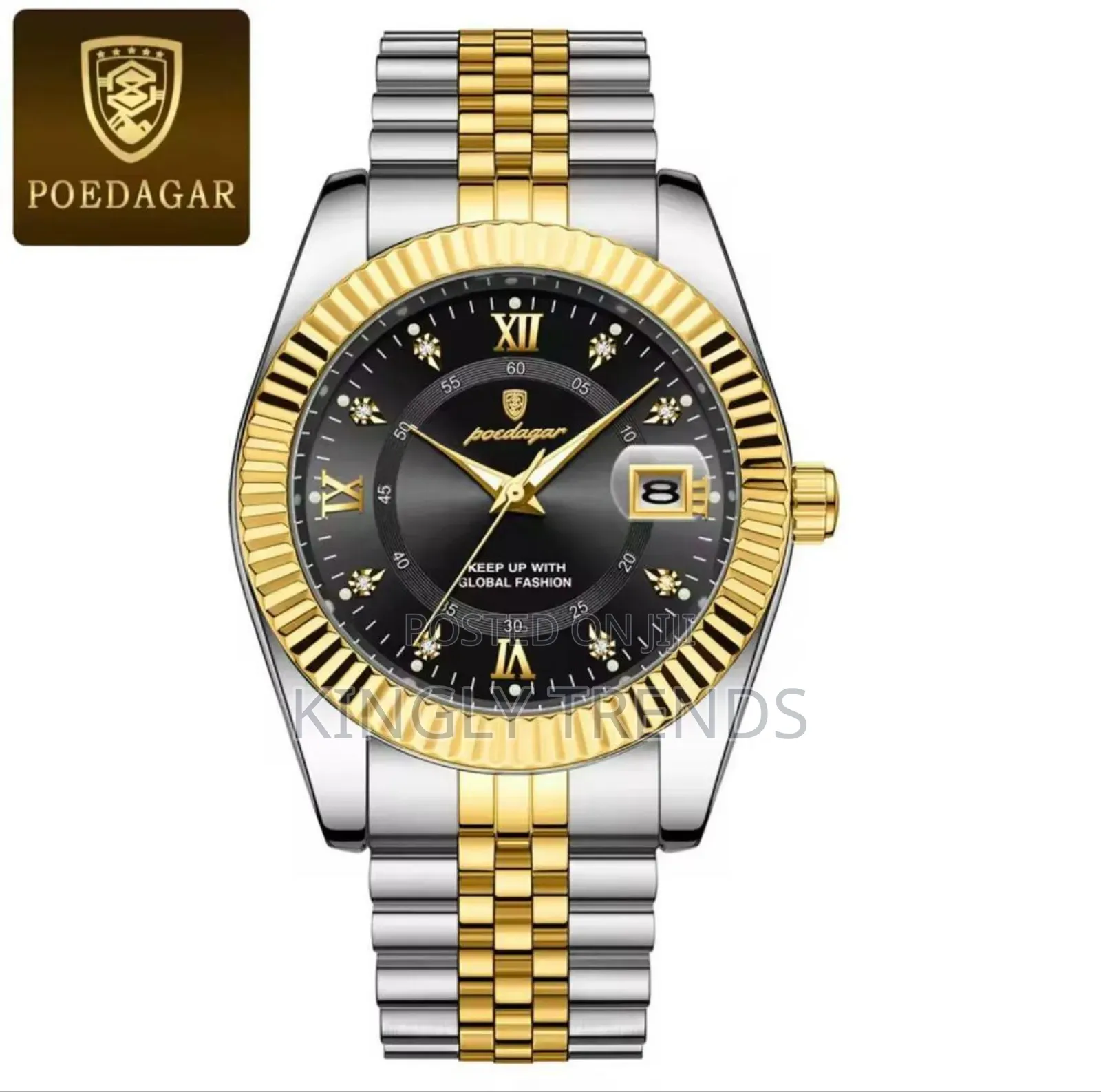 Poedagar Quality Rolex-Inspired Wristwatch