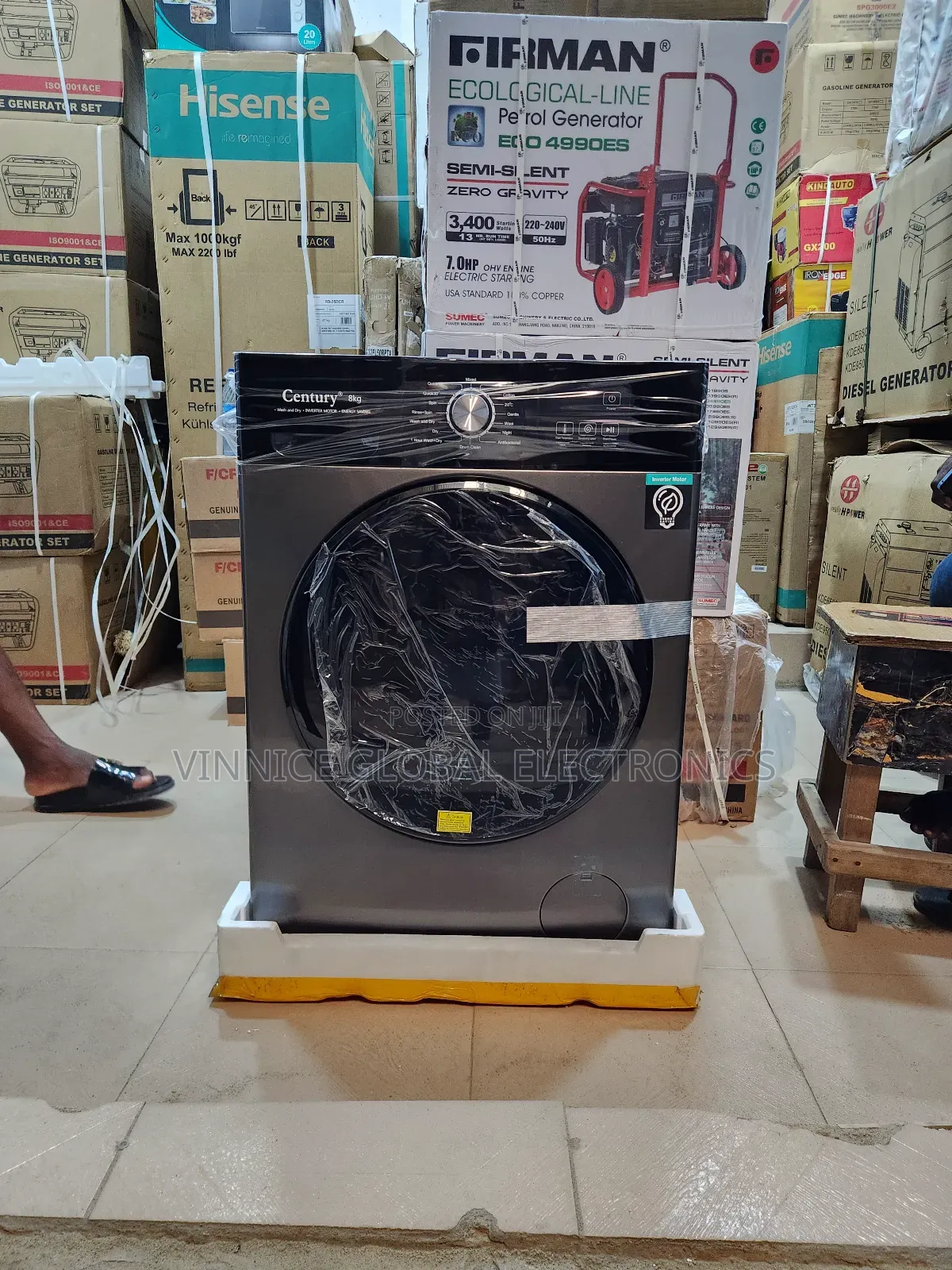 Century Automatic Washing Machine With Dryer.