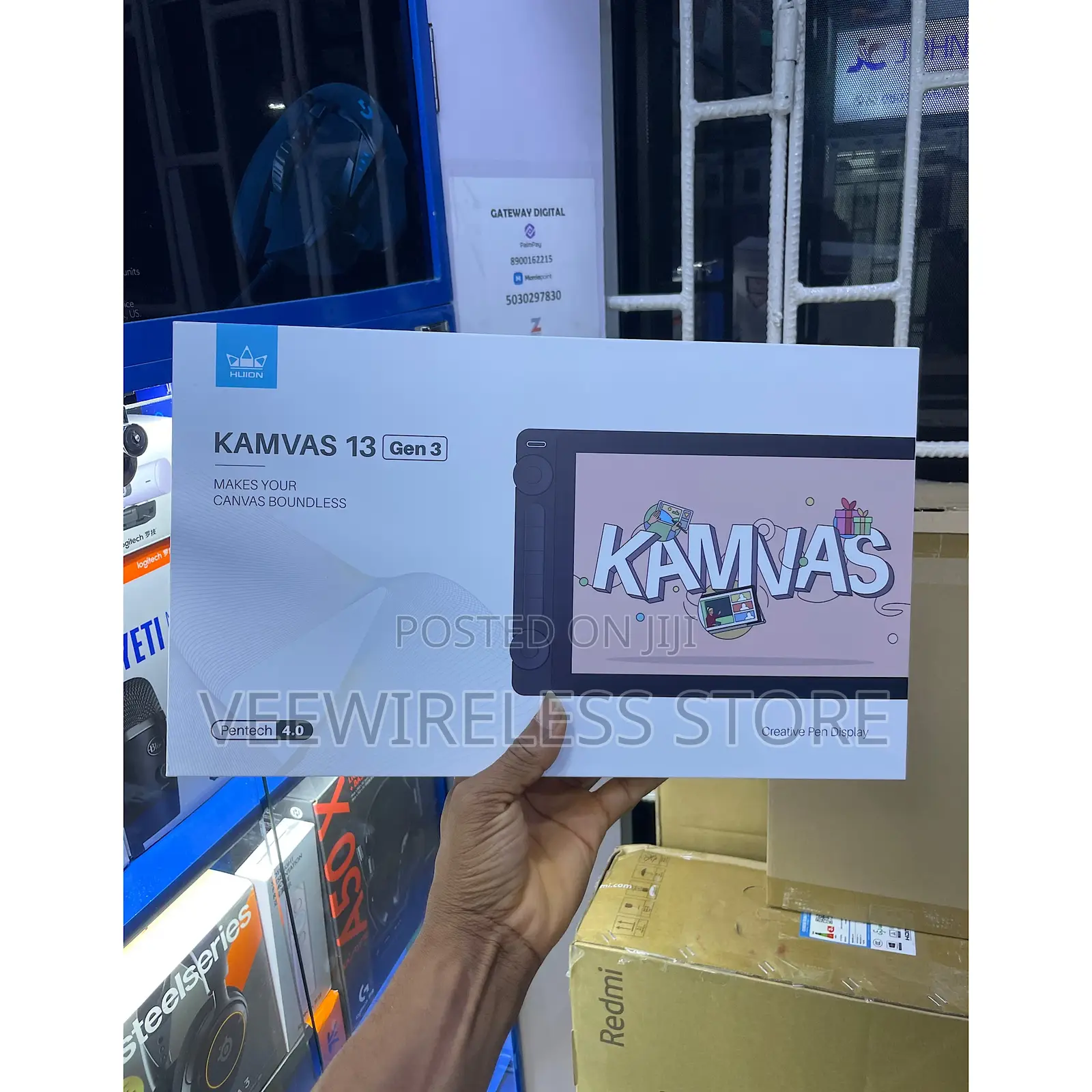 2024 Huion Kamvas 13 (Gen 3) Drawing Tablet With Screen,13.3