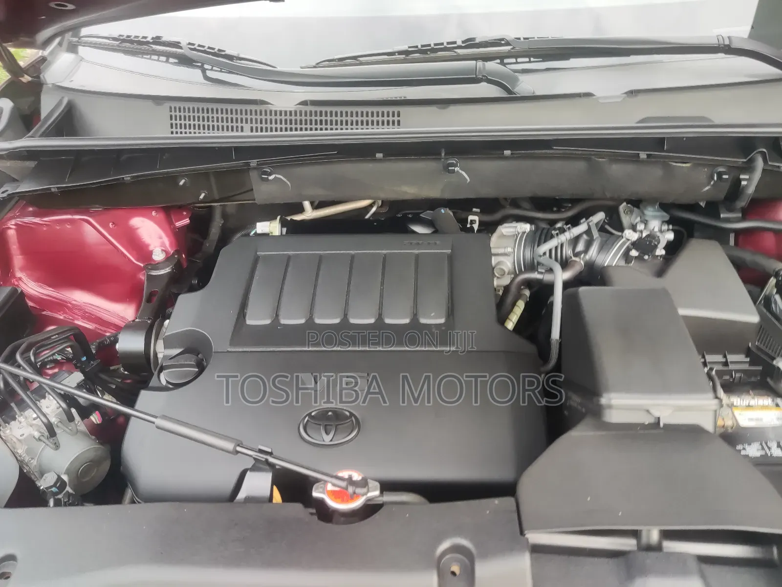 Toyota Highlander Limited Platinum V6 4x2 (3.5L 6cyl 6A) 2016 Red