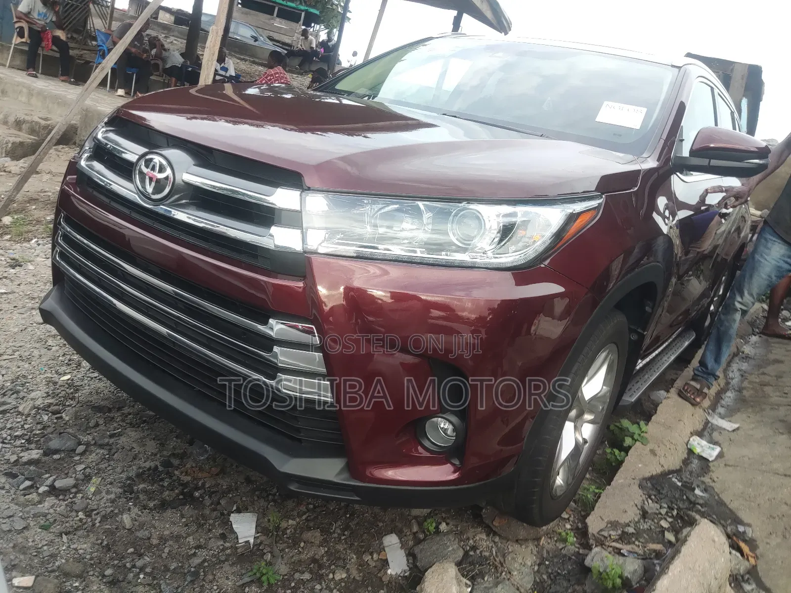 Toyota Highlander Limited Platinum V6 4x2 (3.5L 6cyl 6A) 2016 Red