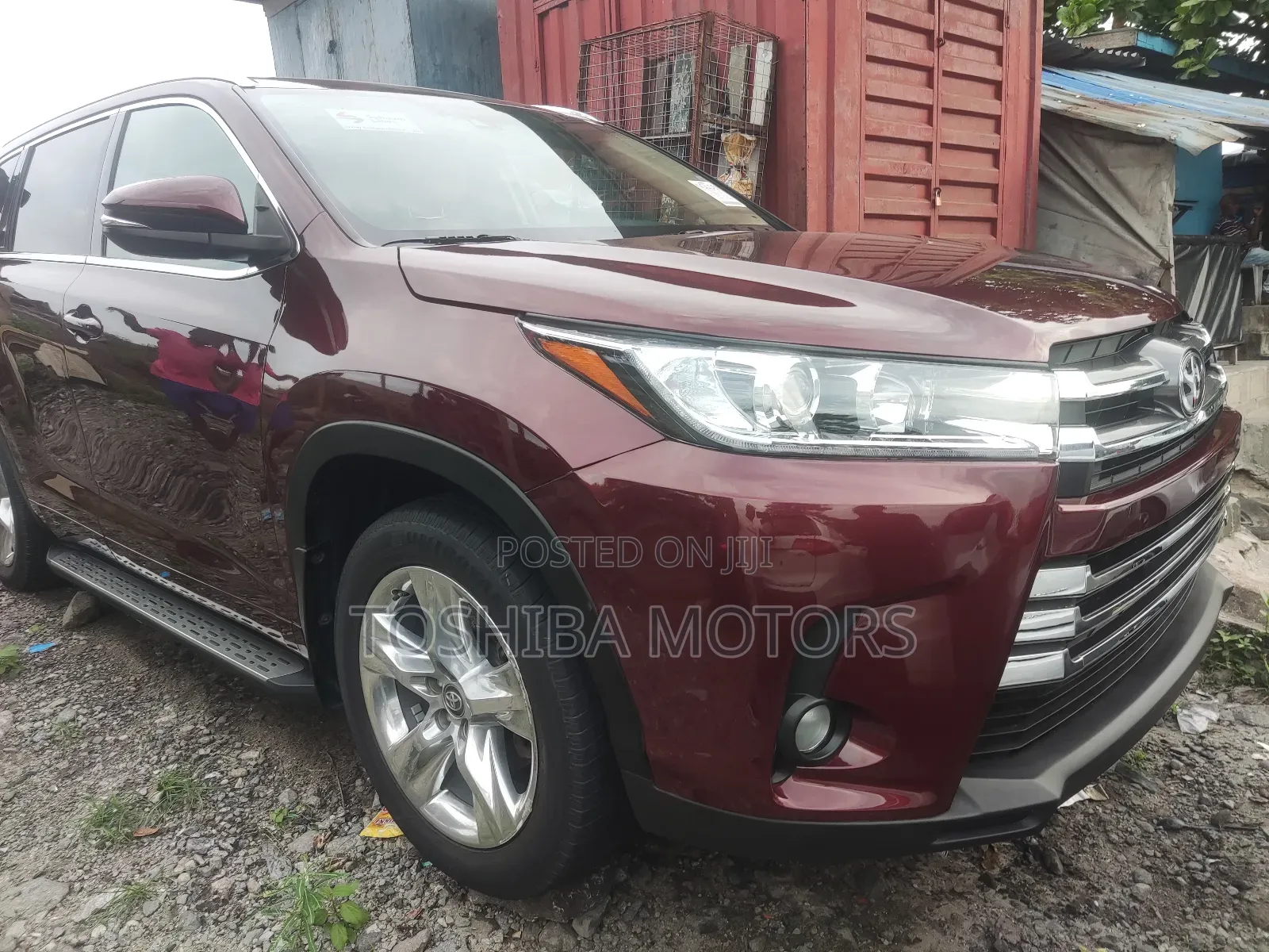Toyota Highlander Limited Platinum V6 4x2 (3.5L 6cyl 6A) 2016 Red