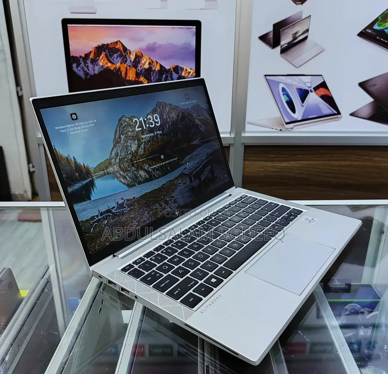 Laptop HP EliteBook 830 G7 16GB Intel Core I7 SSD 512GB