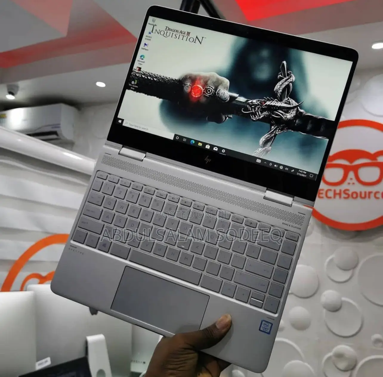 Laptop HP Spectre X360 13 8GB Intel Core I7 SSD 256GB
