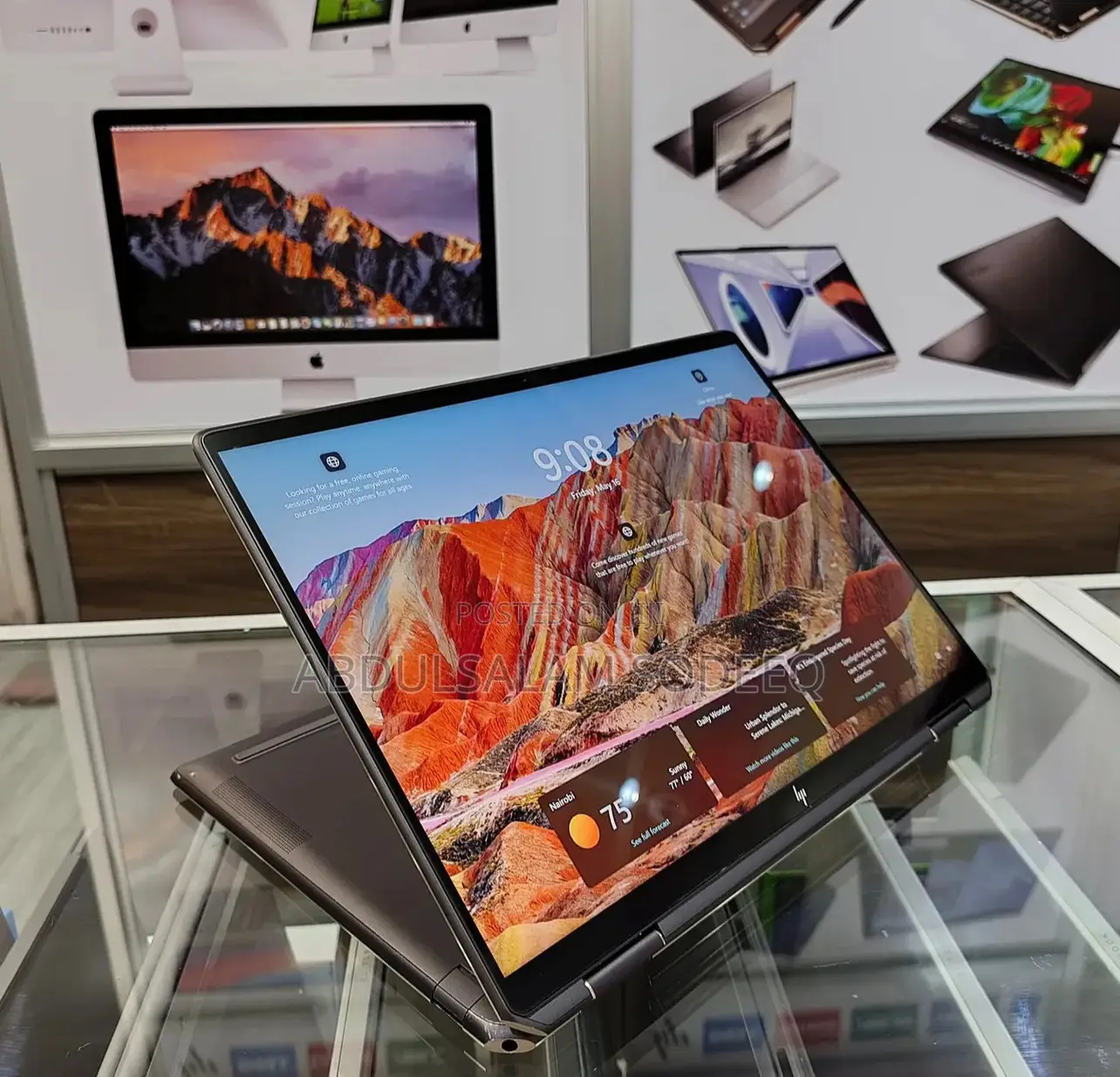 Laptop HP Spectre X360 13t 16GB Intel Core I7 SSD 512GB