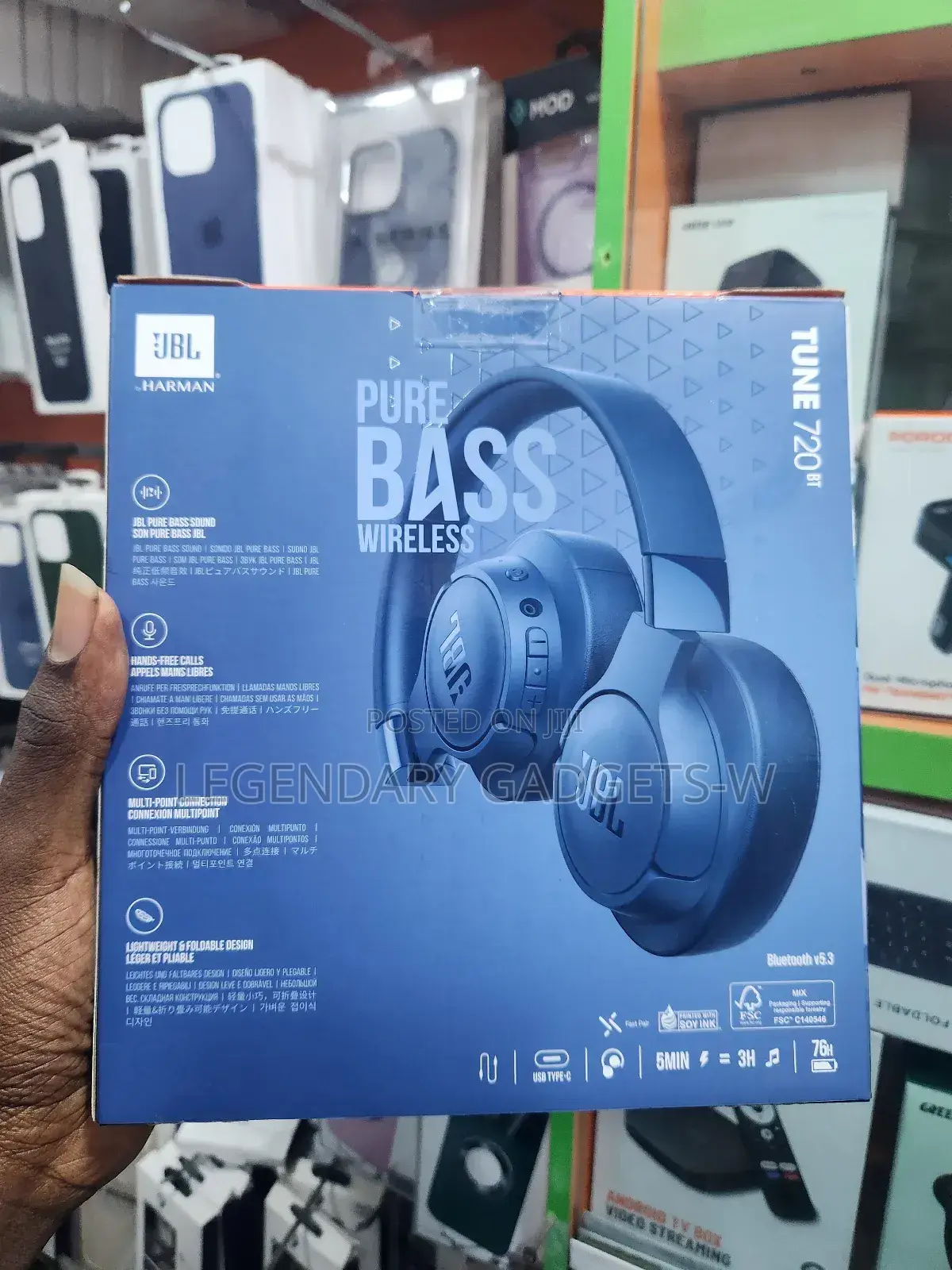 New JBL Tune 720bt Headset