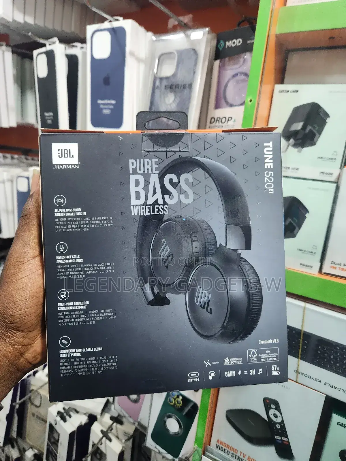 New JBL Tune 520bt Headset