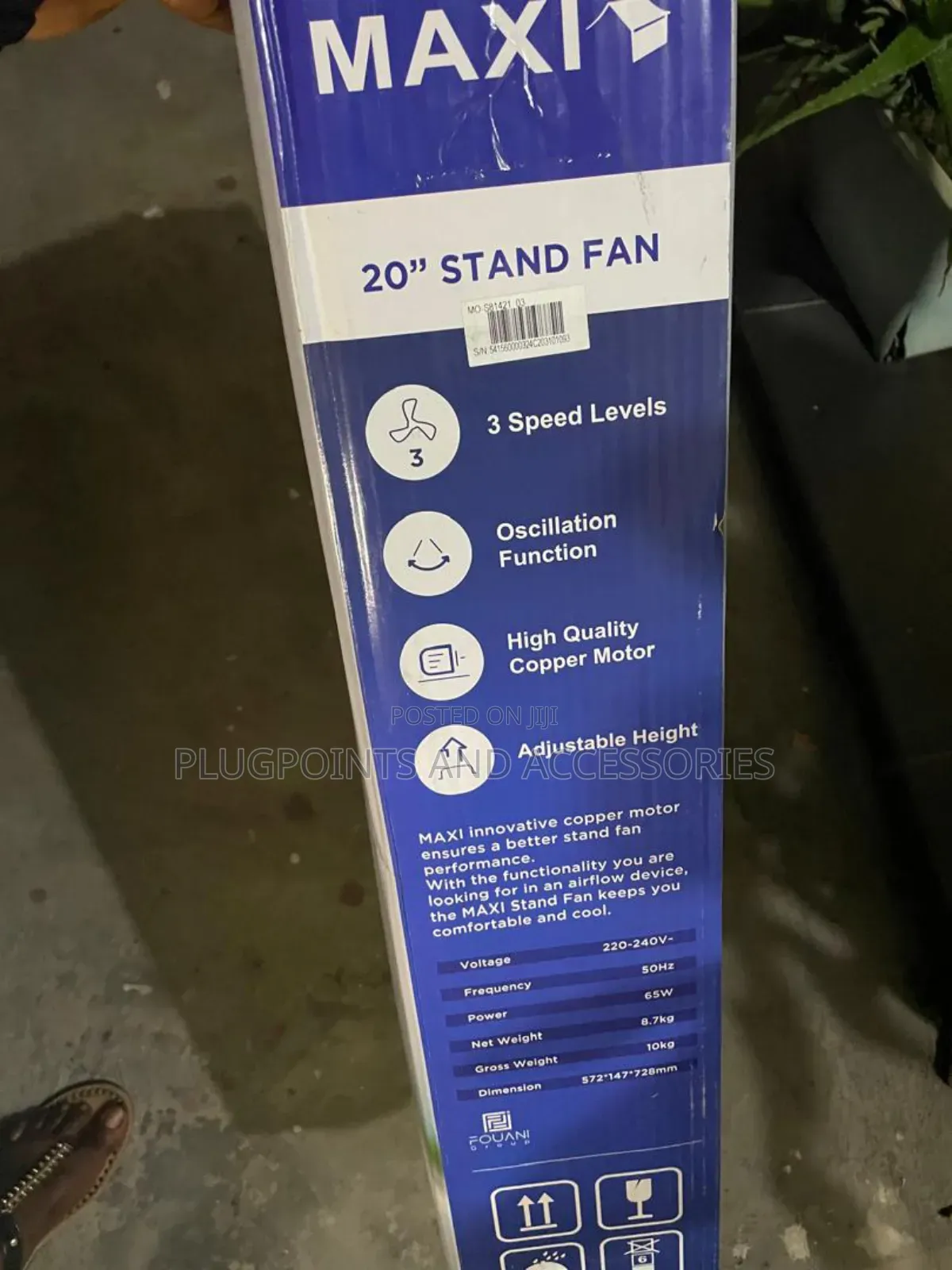 20" Maxi Stand Fan