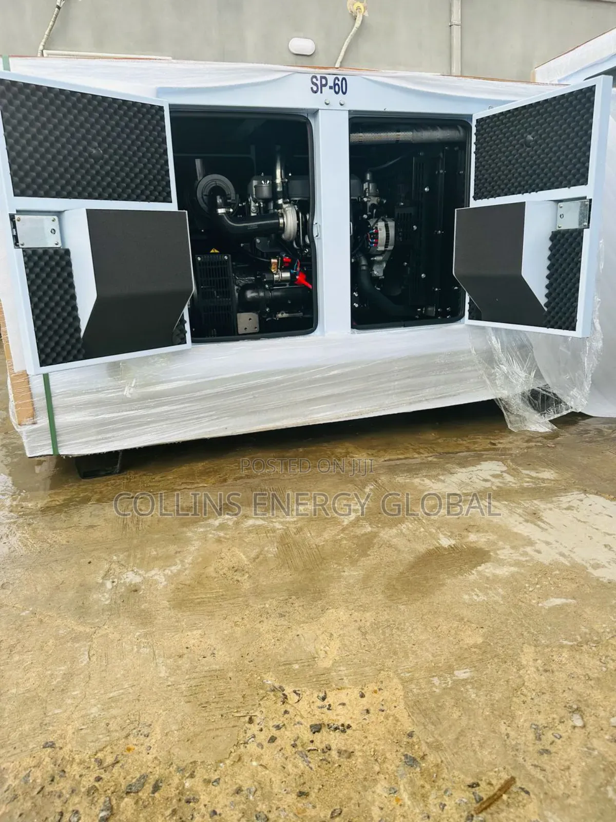 60kva Uk Perkins Soundproof Copper Coil Generator