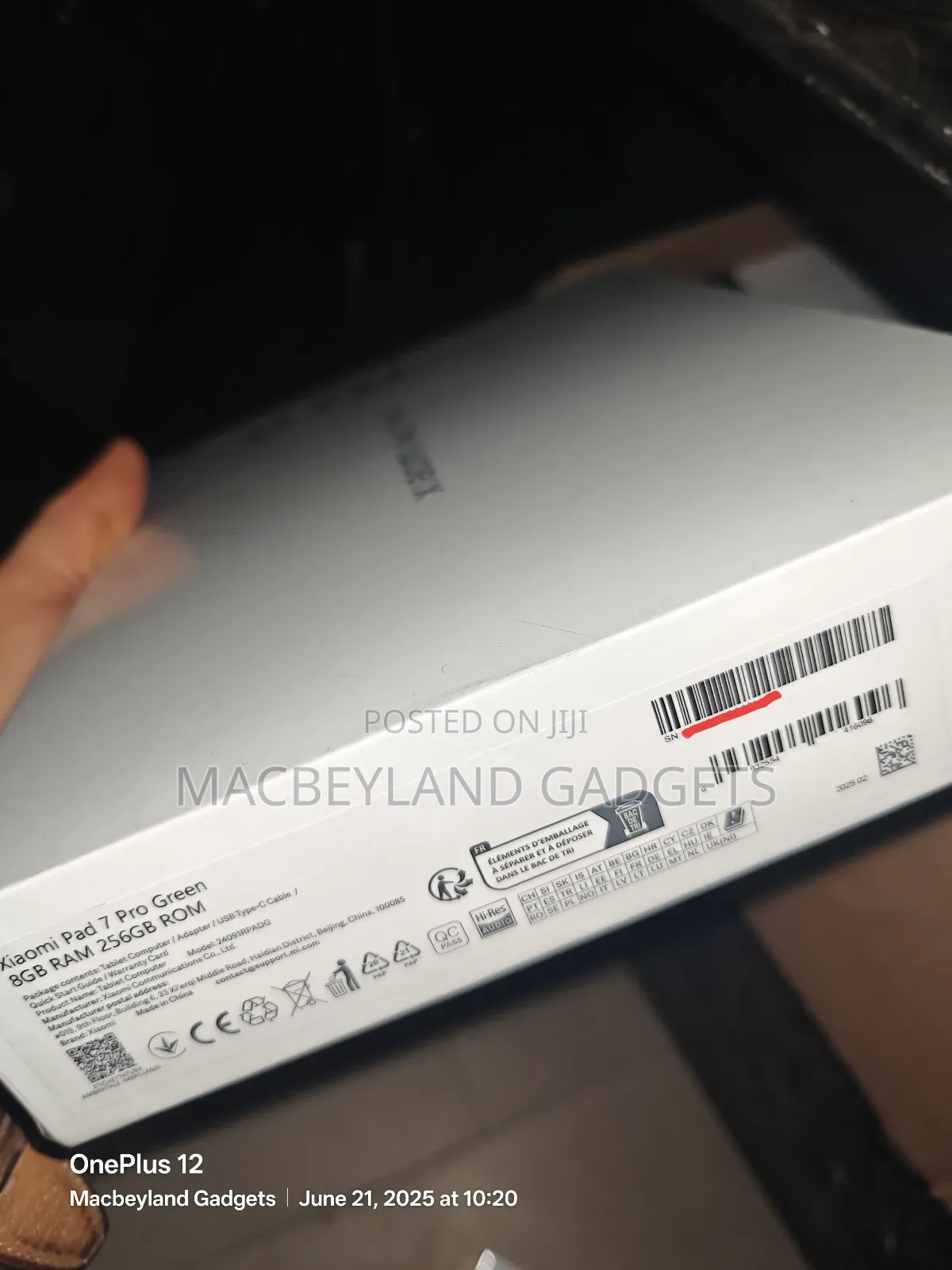 New Xiaomi Pad 7 Pro 256 GB Green