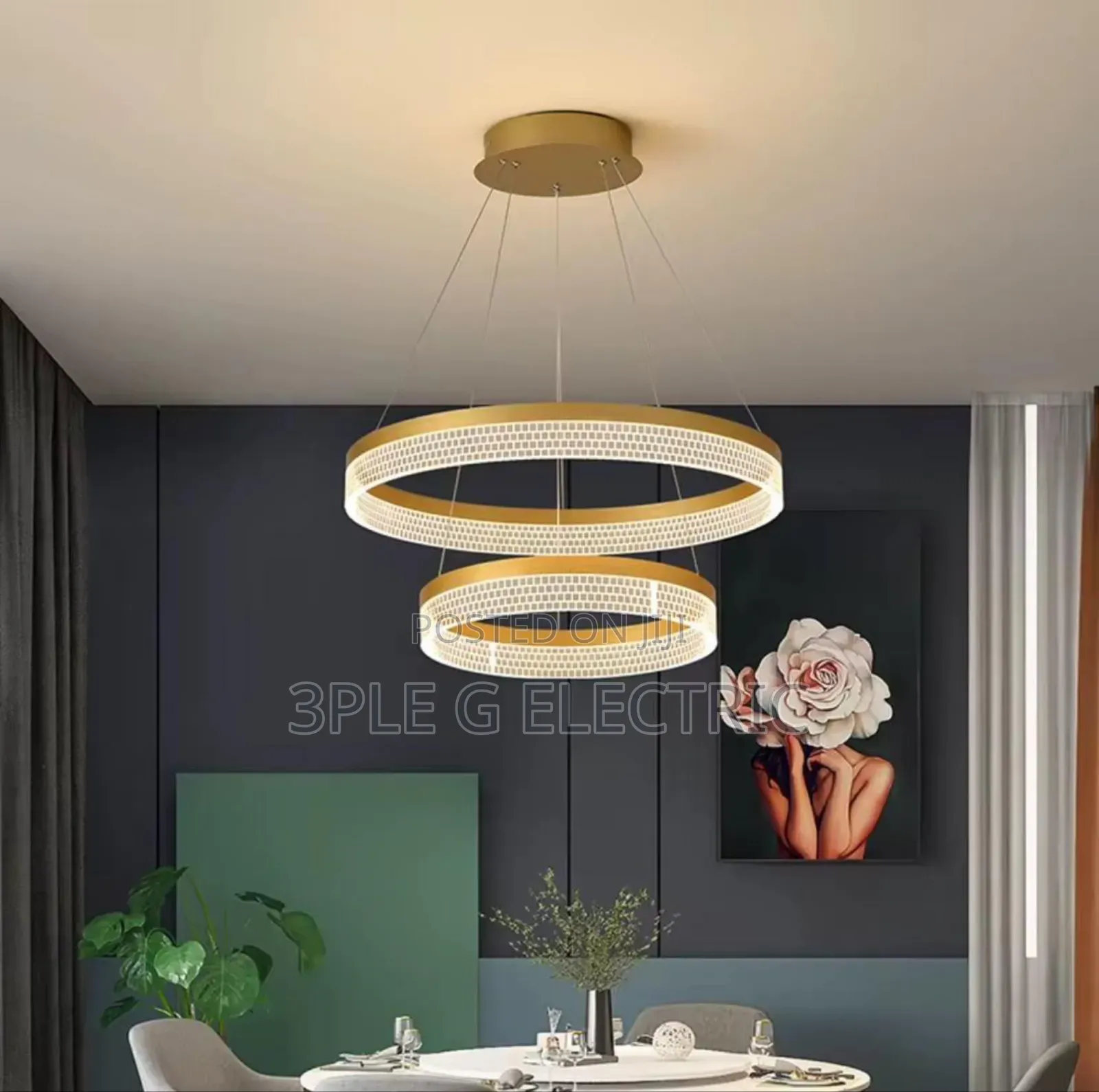 By 2 Dropping Chandelier