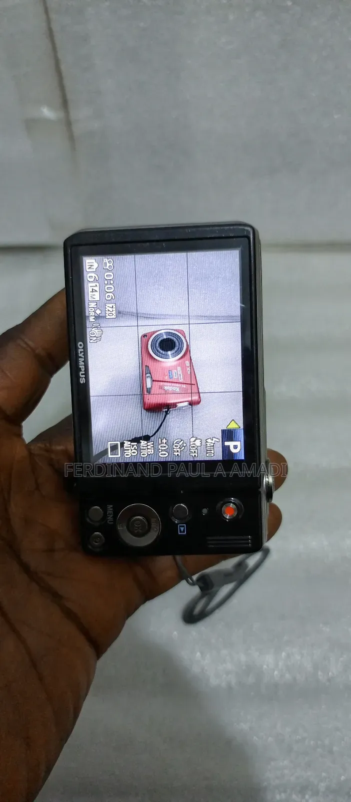 Olympus Digital Photo and Video Camera for Vintaged Passpo