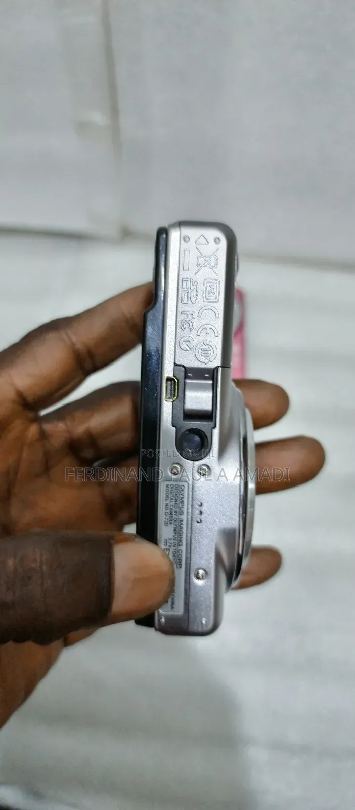 Olympus Digital Photo and Video Camera for Vintaged Passpo