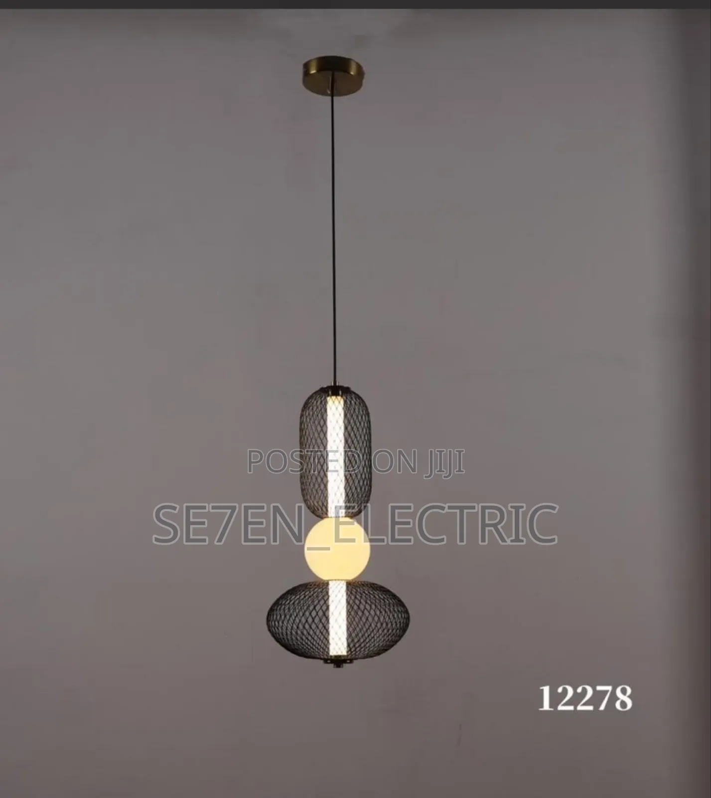 Antique Bascket Dropping Pendant Light
