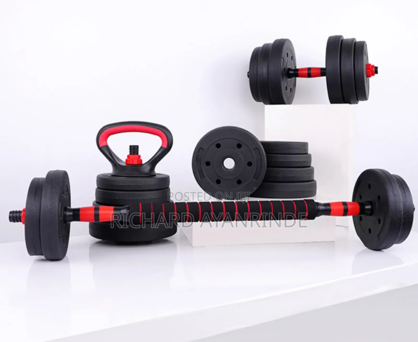 30kg 4 In 1 Adjustable Dumbbell