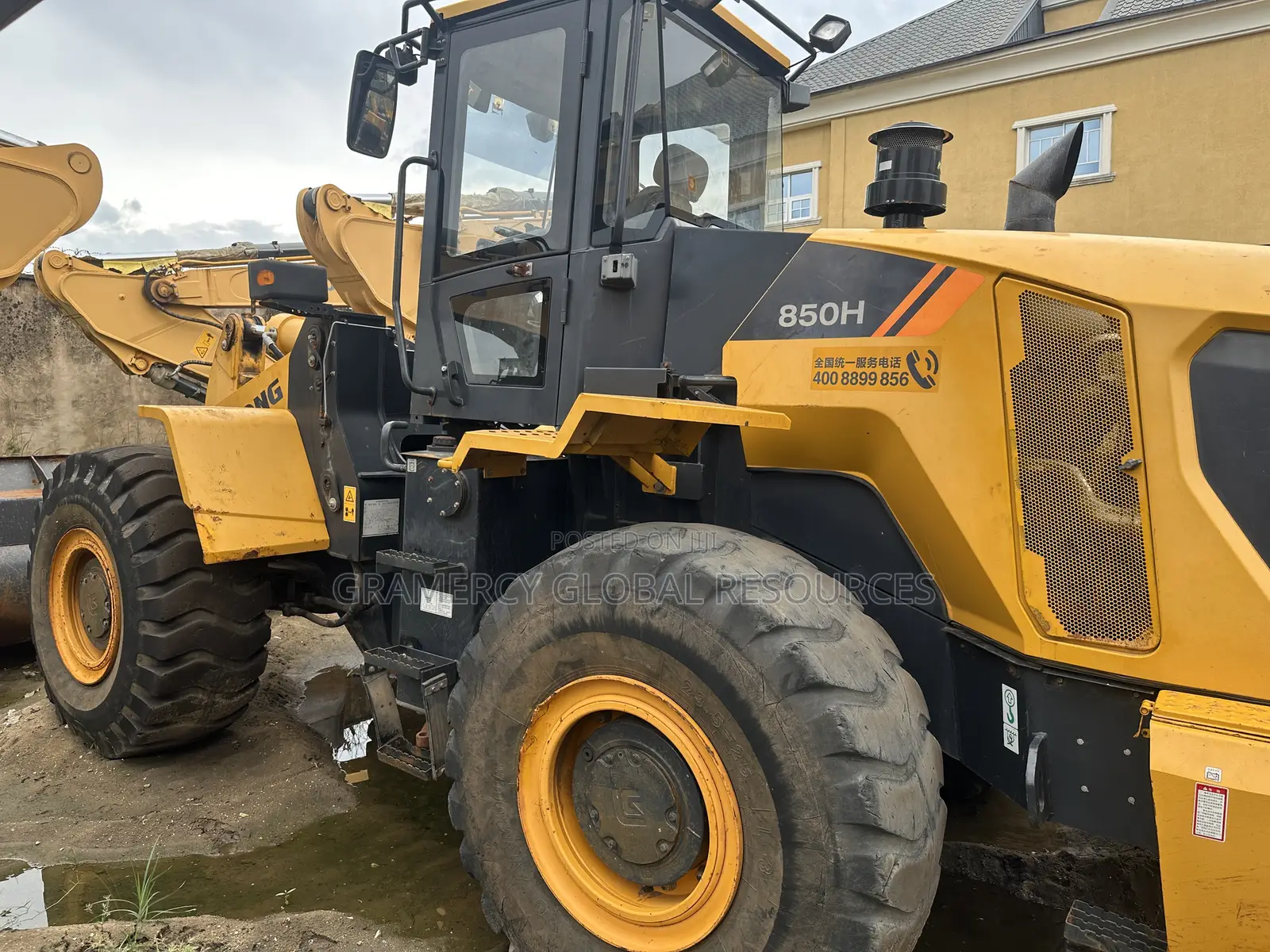 Foreign Used 2019 Liugong 850h Wheel Loader for Sale