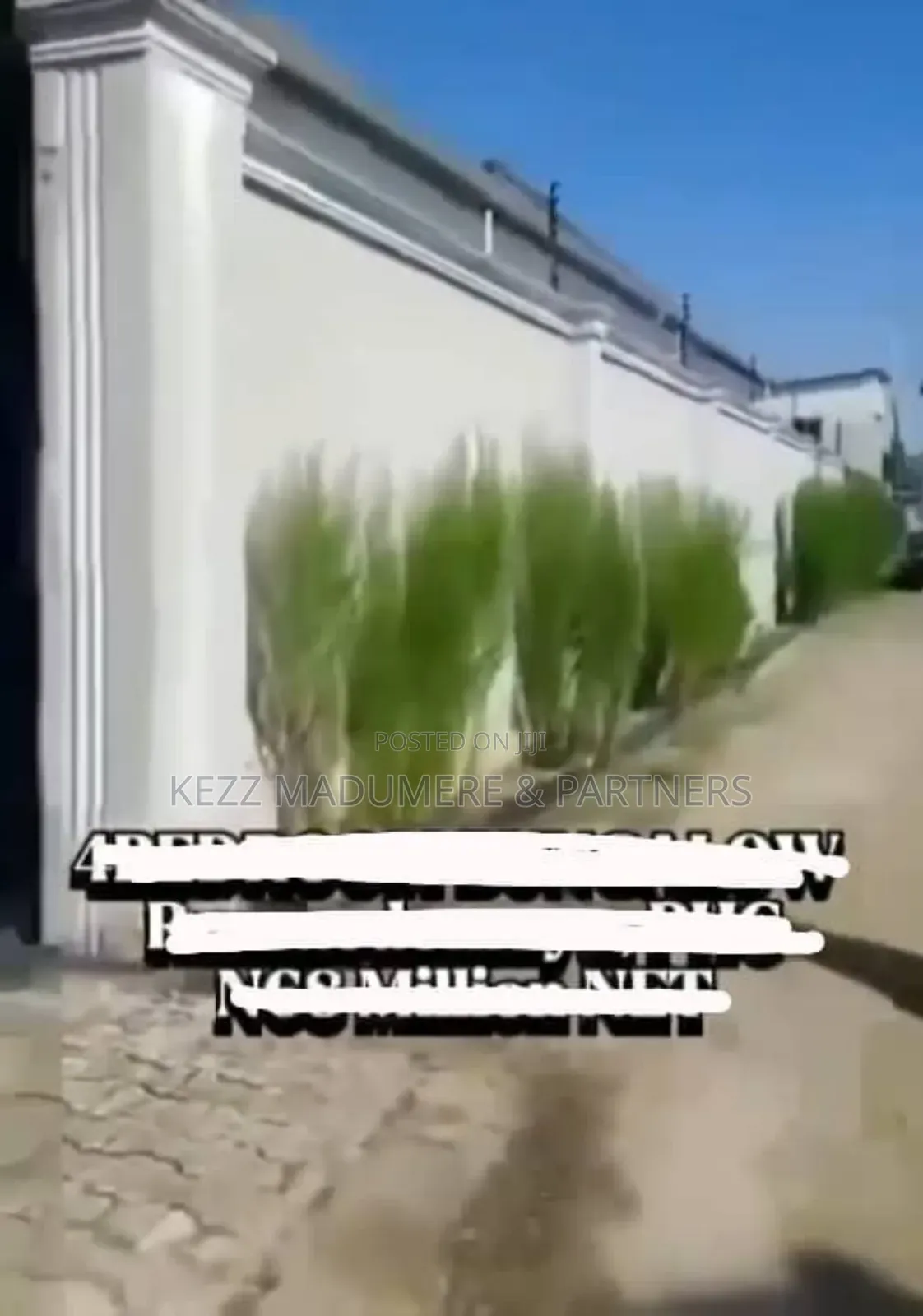 4bdrm Bungalow in Off Sars Road for sale