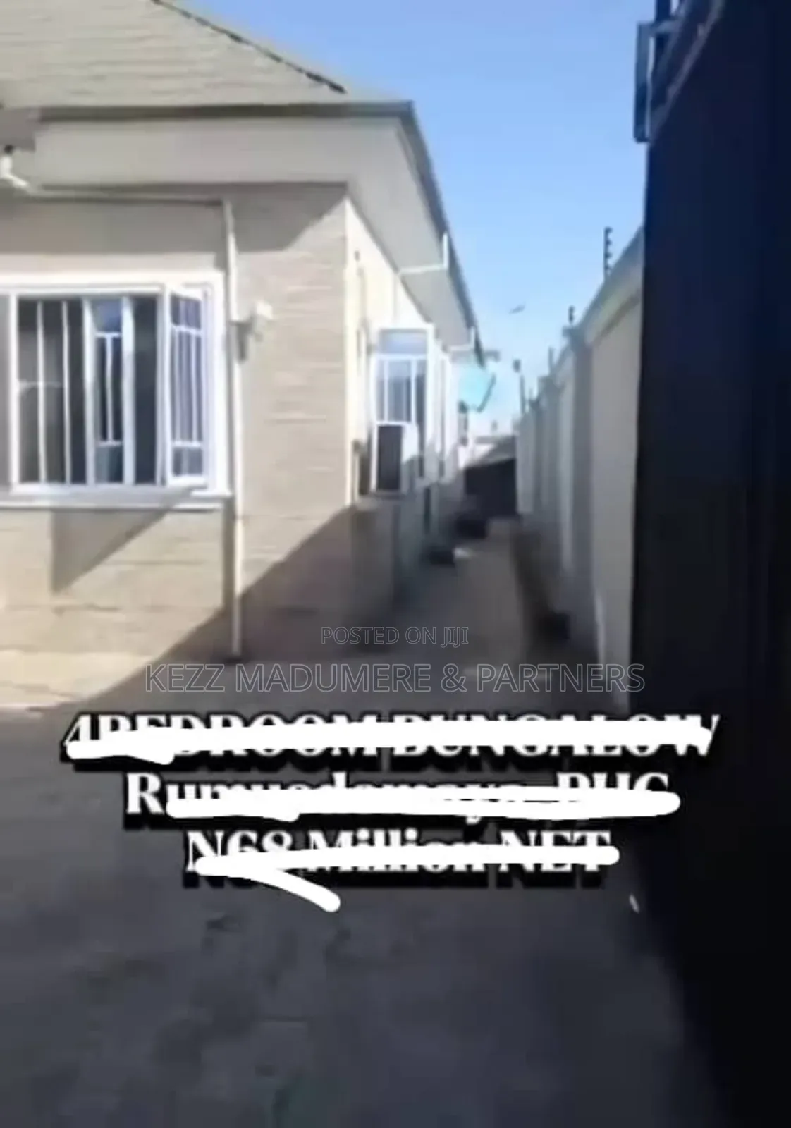 4bdrm Bungalow in Off Sars Road for sale