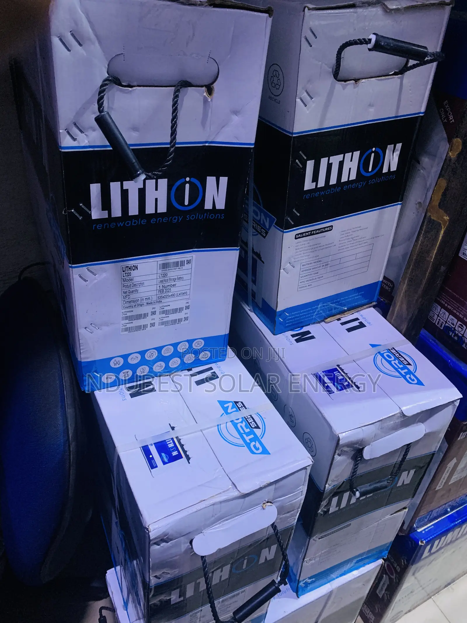 220a Lithium Tubular Battery