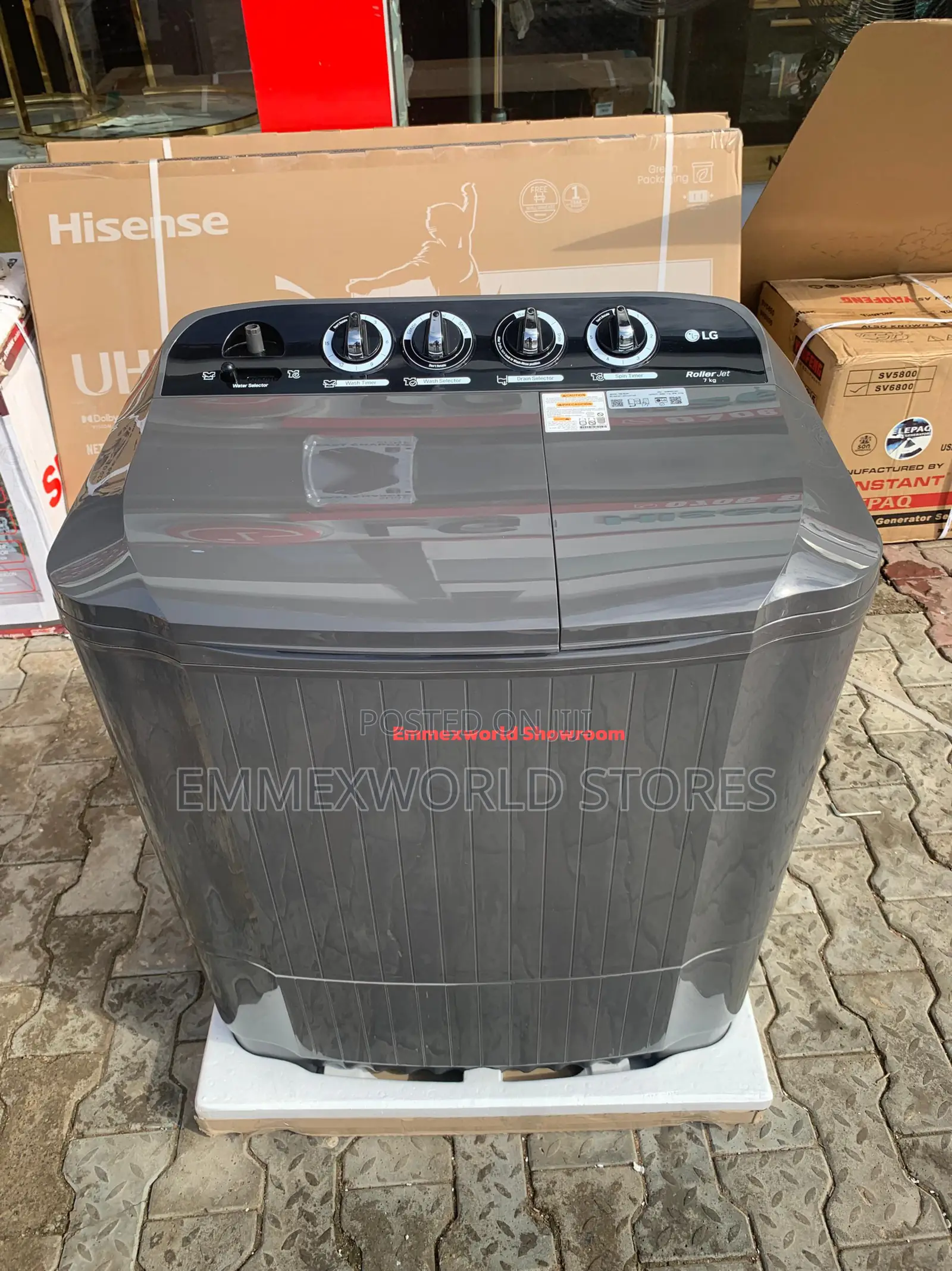 Lg 7kg Washing Machine With Roller Jet