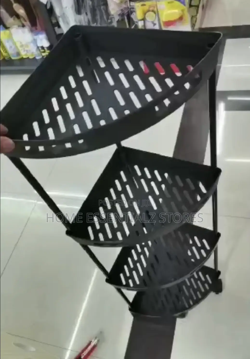 4-Layer Corner Storage Organizer Shelf