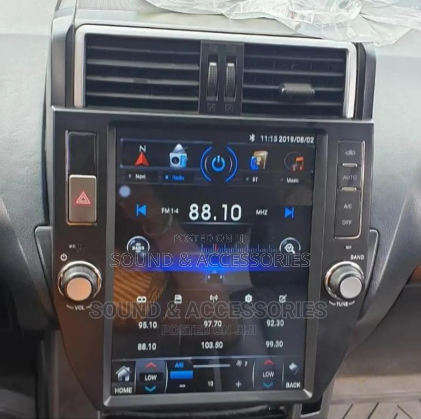 Toyota Prado 2010-13 12" Tesla Android GPS Navigation System