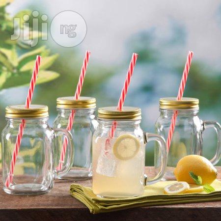 4 Set of Mason Jars