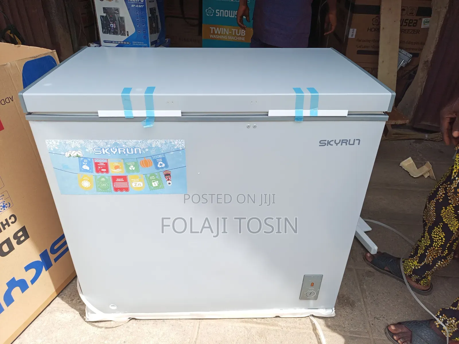 Skyrun Bd_200a 200l Deep Freezer